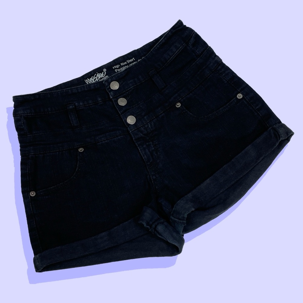 Mossimo Denim High Rise Cuffed Stretch Shorts 8/29